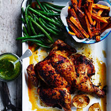 It's hearty, delicious, and versatile. Portuguese Roast Chicken With Sweet Potato Fries Winning Appliances