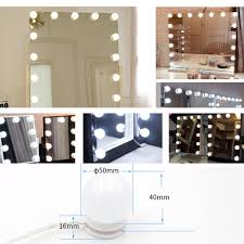 Easy returns in store and online. Buy 10x Hollywood Style Led Vanity Lights Dimmable Makeup Mirror Light Bulbs Kit White At Affordable Prices Free Shipping Real Reviews With Photos Joom