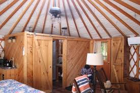What does a yurt house look like? Yurts In Ohio Glamping At The Inn Spa At Cedar Falls Ohio Girl Travels