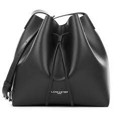 Black Bucket Bag Pur Smooth Lancaster Paris Black Bucketbag Bag Pur Smooth Leather Accessory Fashion Bucket Sac Bourse D Sac A Main Sac Seau Sac