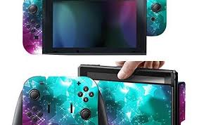Protective Skins Stickers Cover For Nintendo Switch Console And Gray Red Blue Joy Con Vinyl D Nintendo Switch Accessories Nintendo Switch Nintendo Switch Case