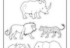 Find bufallo coloring pages collection that you can download for free here. Big Five Animals Colouring Pages Bitem