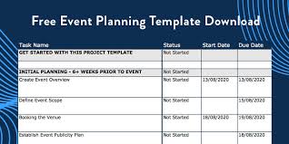 That is why it is an indispensable tool when it comes to business. Download Your Free Event Planning Template For Excel