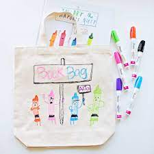 Magical, meaningful items you can't find anywhere else. Diy Library Book Bag For Kids Featuring Their Favorite Book Cover