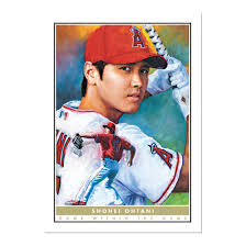 Card is in near mint to mint condition. Game Within The Game Card 7 Shohei Ohtani Print Run 2700 Topps