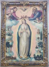 See more ideas about holy spirit, . Painting Of The Coronation Of Mother Mary By The Holy Trinity Father Son And Holy Spirit In Valencia Spain Stock Photo Picture And Royalty Free Image Image 105333212