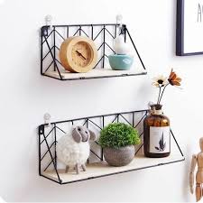 Les grandes entreprises se spécialisant dans la peinture et la teinture ne peuvent se passer de ce cercle. Mini Etagere Murale En Metal Support En Bois Decoration Maison Bureau S
