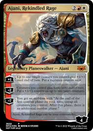 Ajani, Rekindled Rage and Ajani Emblem. (Updated) : rcustommagic