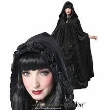 Fern Black Velvet & Taffeta Long Gothic Cape by Sinister  http://www.the-gothic-shop.co.uk/fern-black -velvet-taffeta-long-gothic-cape-p-6239.html