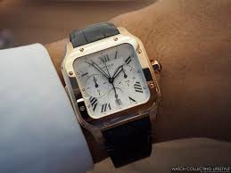 The original santos de cartier was created in 1904 for albert santos dumont, a pioneer in the field today's santos de cartier collection stays faithful to its iconic ancestor in terms of design, while also. Insider Santos De Cartier Chronograph A Great Looking Watch With A Very Clever Chronograph Pusher System Watch Collecting Lifestyle