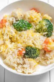 One Pot Cheesy Broccoli Rice And Chicken Recipe Healthy Toddler Meals Easy Toddler Meals Baby Food Recipes
