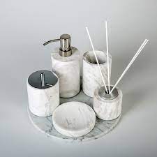 Choose from contactless same day delivery, drive up and more. China Bathroom Luxury Accessories Set Marble White Bathroom Accessories China Home Decor Marble Soap Dispenser