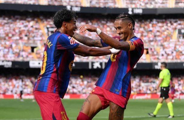Raphinha lidera participa&ccedil;&otilde;es em gols entre as principais ligas
