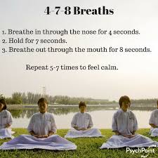 4 7 8 Breaths Breathing Exercises Breathing Meditation Yoga Breathing Techniques