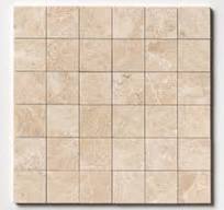 Delicate Beige Polished Marble Tile 2 3/4x5 1/2