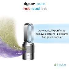 The Dyson Hp02 Pure Hot Cool Link Filters The Air In Your Room And Also Projects Hot Or Cool Air Depend Online Electronics Store Pure Products Gadgets Online