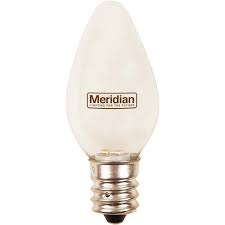 Meridian 4w Equivalent C7 Soft White Night Light Led Light Bulbs 2 Pack At Menards
