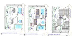 Autocad Site Plan Of Office With Dimension In 2020 Site Plan Site Plan Drawing Architecture Details