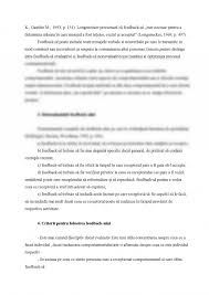 La rândul său, o relație negativă contracarează cauza schimbărilor din. Referat Feedback Ul 447948 Graduo
