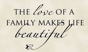 The Love Of A Family Makes Life Beautiful Wall Decal Vinyl Wall Lettering Wall Art Family Wall Quotes Family Quotes Wall Quotes