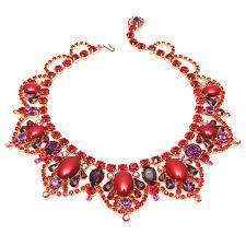 Juliana Red And Purple Necklace 1stdibs Com Juliana Jewelry Jewelry Vintage Costume Jewelry