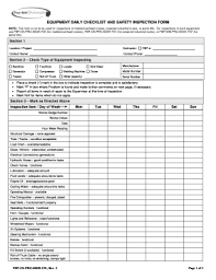 Looking for tools and resources about insurance? Equipment Inspection Fill Out And Sign Printable Pdf Template Signnow