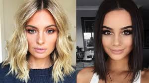 Discover endless inspiration, styling ideas, plus hair cutting advice for this versatile mid length hair here. Shoulder Length Haircuts Hairstyles Medium Hairstyles Youtube
