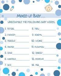 English worksheets worksheets on grammar, writing and more. Image Result For Free Baby Shower Games Printable Worksheets Baby Shower Templates Baby Shower Wording Printable Baby Shower Games