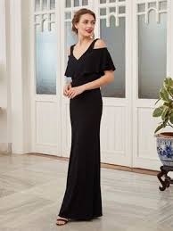 Omuzlari Acik Firfir Detayli Abiye Elbise Lc Waikiki Elbise The Dress Elbiseler