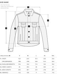 Size Guide For Men And Women Denim Jackets All Jackets Are
