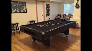 Assembly Of A Pool Table With Slates Pool Table Black Pool Table Billiard Pool Table