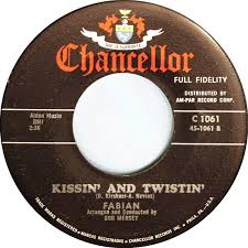 45cat - Fabian - Long Before / Kissin' And Twistin' - Chancellor - USA -  C-1061