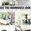 Clean up clutter and give your bathroom a farmhouse look at the same time with these distressed mason jar containers. 1