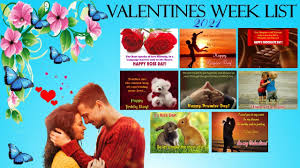 Valentines Day Week List 2021 Valentine Day Dates 2021 Valentine Week And Month 2021 February Youtube Every day of valentines week is celebrated in a special way representing a.