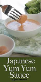 This Is An Easy Recipe For How To Make The Homemade Japanese Steak House Style Hibachi Yum Yum Sauce Healthy And Low Car Yum Yum Sauce White Sauce Recipes Yum