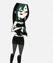 The series is a parody of the reality series survivor, pitting 22. Gwen Duncan Total Drama Island Total Drama Action Television Show Others Black Hair Human Drama Png Pngwing
