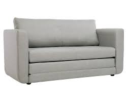 Canapé lit 2 places convertible. Canape Convertible 2 Places En Tissu Gris Clair Leon Miliboo