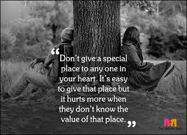 No one can see your value as a person if you don't value yourself first. 50 Sad Love Quotes That Are Much More Than Mere Words