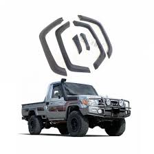 This unique looking toyota landcruiser dual cab workmate will give most 4x4 enthusiasts inspiration with their modifications of 79 series land cruiser. Oem Fender Flare For Toyota Land Cruiser Fj79 Series Pickup China Fender Flares 79 Series Off Road Fender Flare For Landcruiser Made In China Com