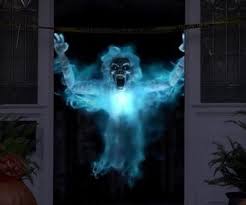Get Set For The Best Spookfest Yet With These Digital Hallowee Digital Halloween Decorations Halloween Haunted House Decorations Animated Halloween Decorations