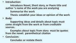 First of all, you must understand the term analysis. Literary Analysis Essay Suggestions From The Experts