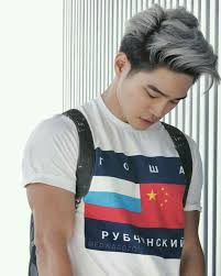 Hair Colour Dyed Hair Men Men Hair Color Silver Hair Dye