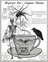 Mugwort Tea Recipe To Conjure Visions Magick Magick Spells Halloween Spell Book