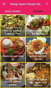 Sebelum melanjutkan membaca resep bumbu ayam bakar wong solo yang gurih dan mantap, yuks ikut berpartisipasi meningkatkan rating positif situs rhi. Resep Ayam Penyet For Android Apk Download