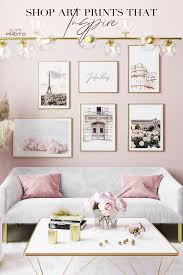 Pretty Art Prints You Ll Love Pink Bedroom Walls Pastel Home Decor Pink Living Room Decor