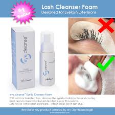 Lash Artist You Absolutely Must Try Our New Luxurious Lash Cleanser Foam Rich And Creamy In A Gorgeous Pump Bottle Lashes How To Clean Eyelashes Eyelashes