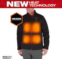 Milwaukee Men's Large M12 12-Volt Lithium-Ion Cordless Tough Shell Black Heated Jacket with (1) 3.0 Ah Battery and Charger M100B-21L - The Home Depot