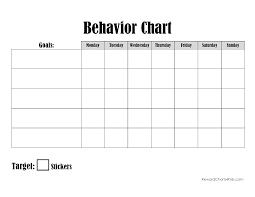 Adults who suffer from this disorder have continuous behavioral patterns of aggressive and disobedient behavior. Free Printable Behavior Charts Customize Online Hundreds Of Charts