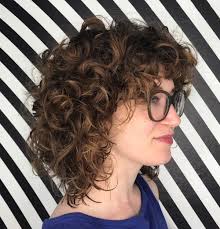 Short blunt white bob haircut for women. 65 Different Versions Of Curly Bob Hairstyle