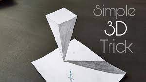 Please like and subscribe to follow my work. Simple 3d Trick On Paper 3d Drawing Tutorial Step By Step 3d Drawing Tutorial Drawing Tutorial 3d Drawings